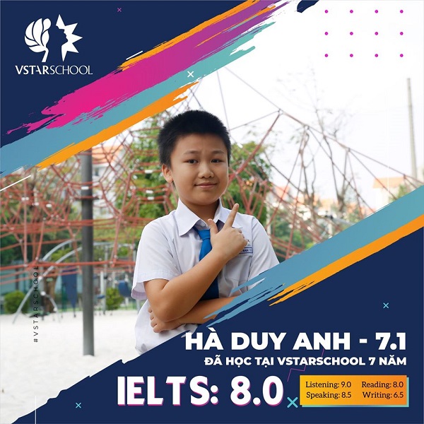 CHÚC MỪNG EM HÀ DUY ANH ĐẠT IELTS 8.0